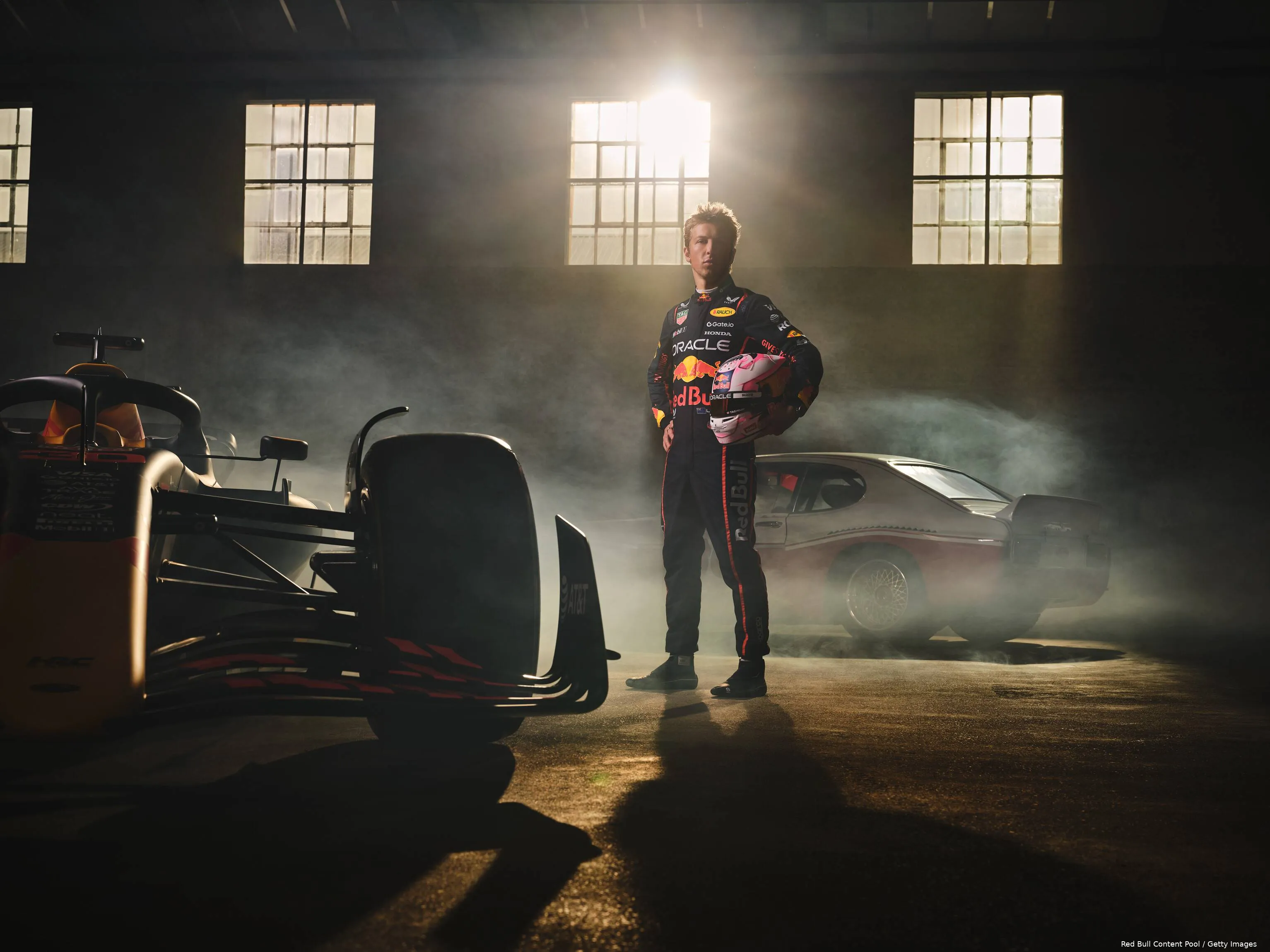 red bull racing launch 2025 o2 liam lawson 12