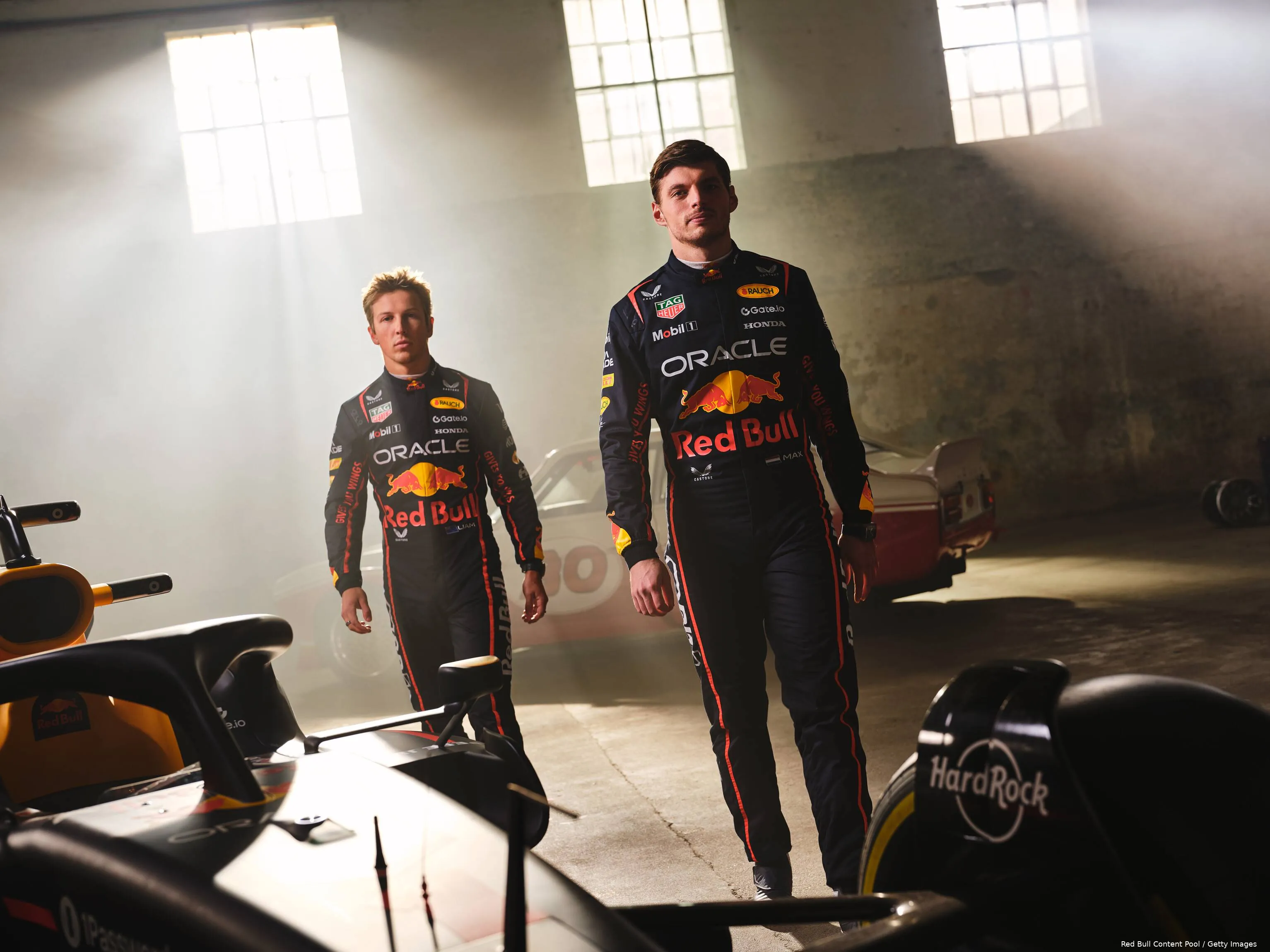 red bull racing launch 2025 o2 max verstappen liam lawson 12