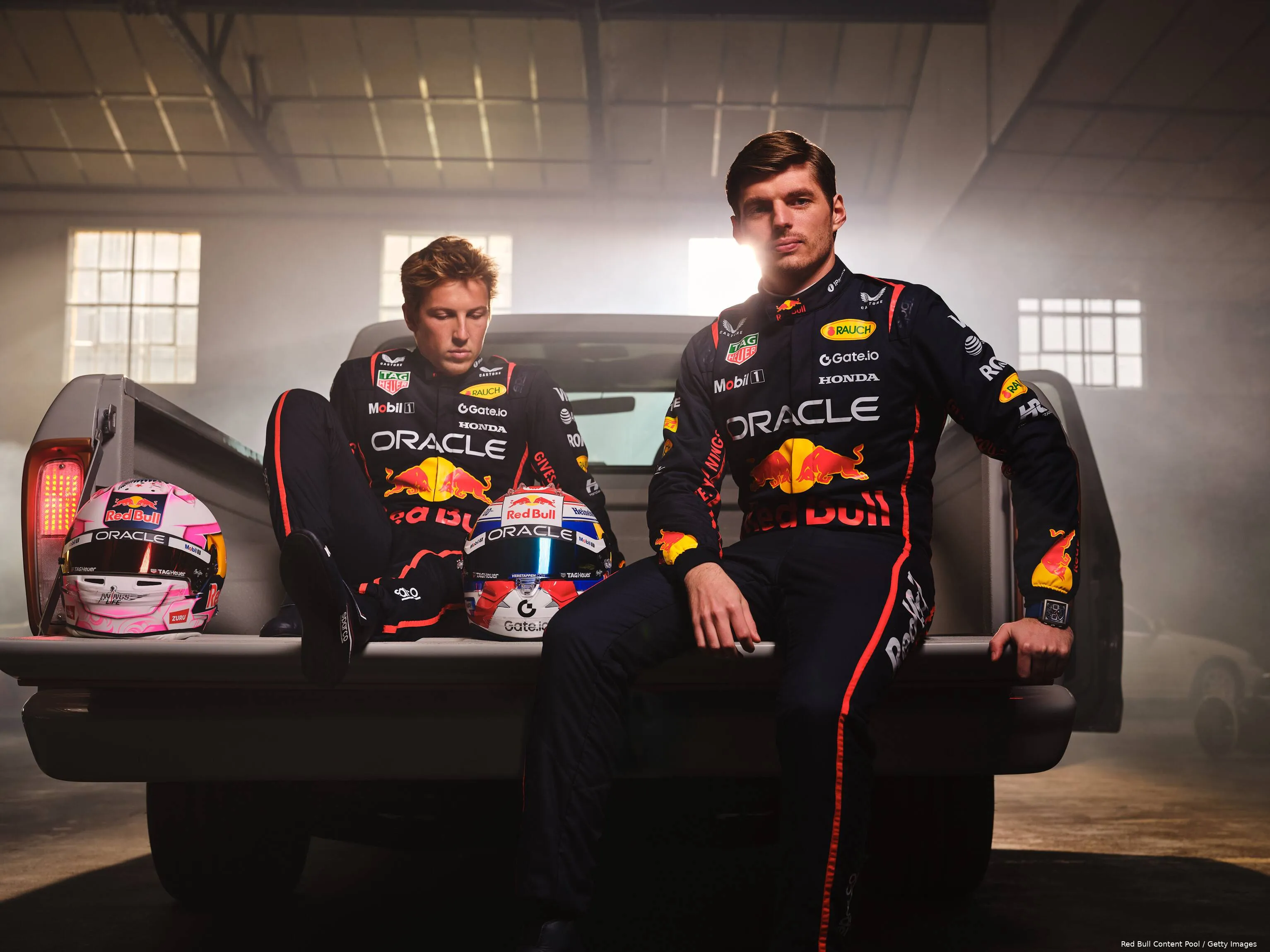 red bull racing launch 2025 o2 max verstappen liam lawson 13