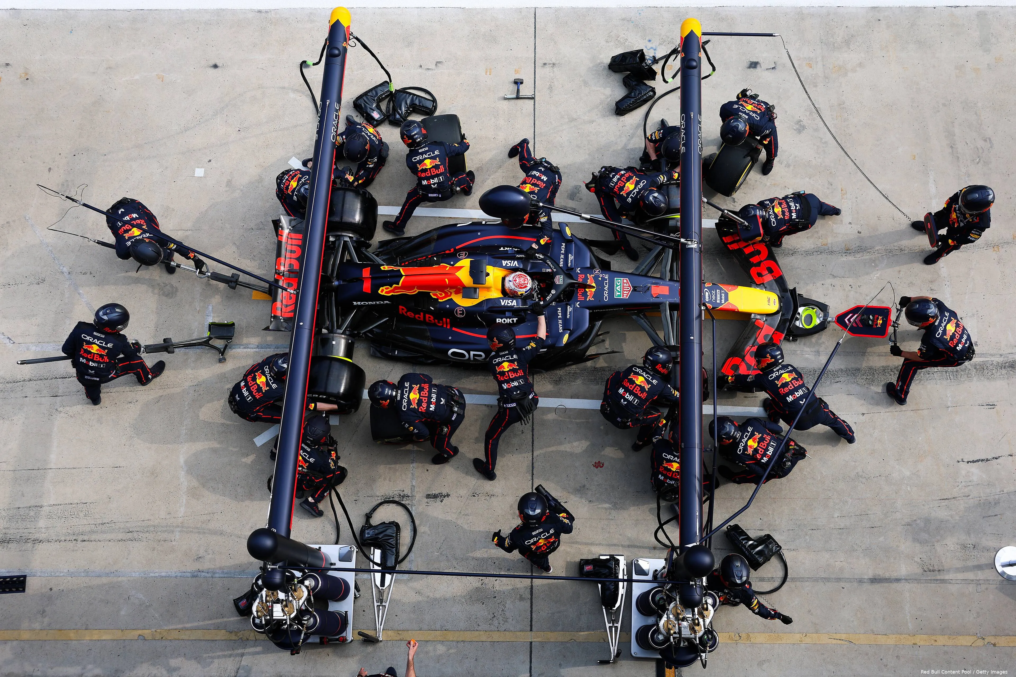 red bull racing pitstop china 2025 1 max verstappen 27 14