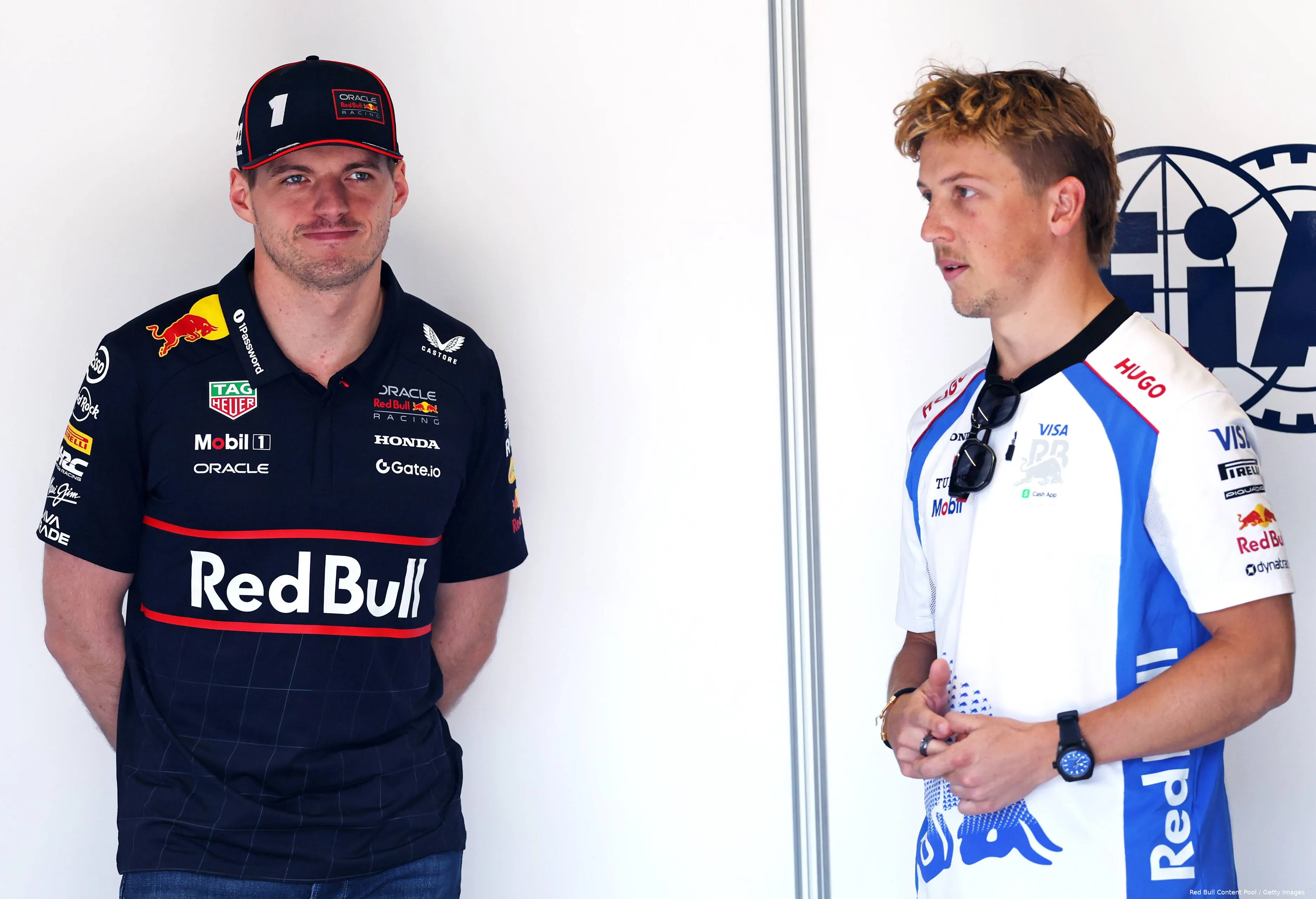 max verstappen red bull racing liam lawson racing bulls 2025 emilia romagna zondag