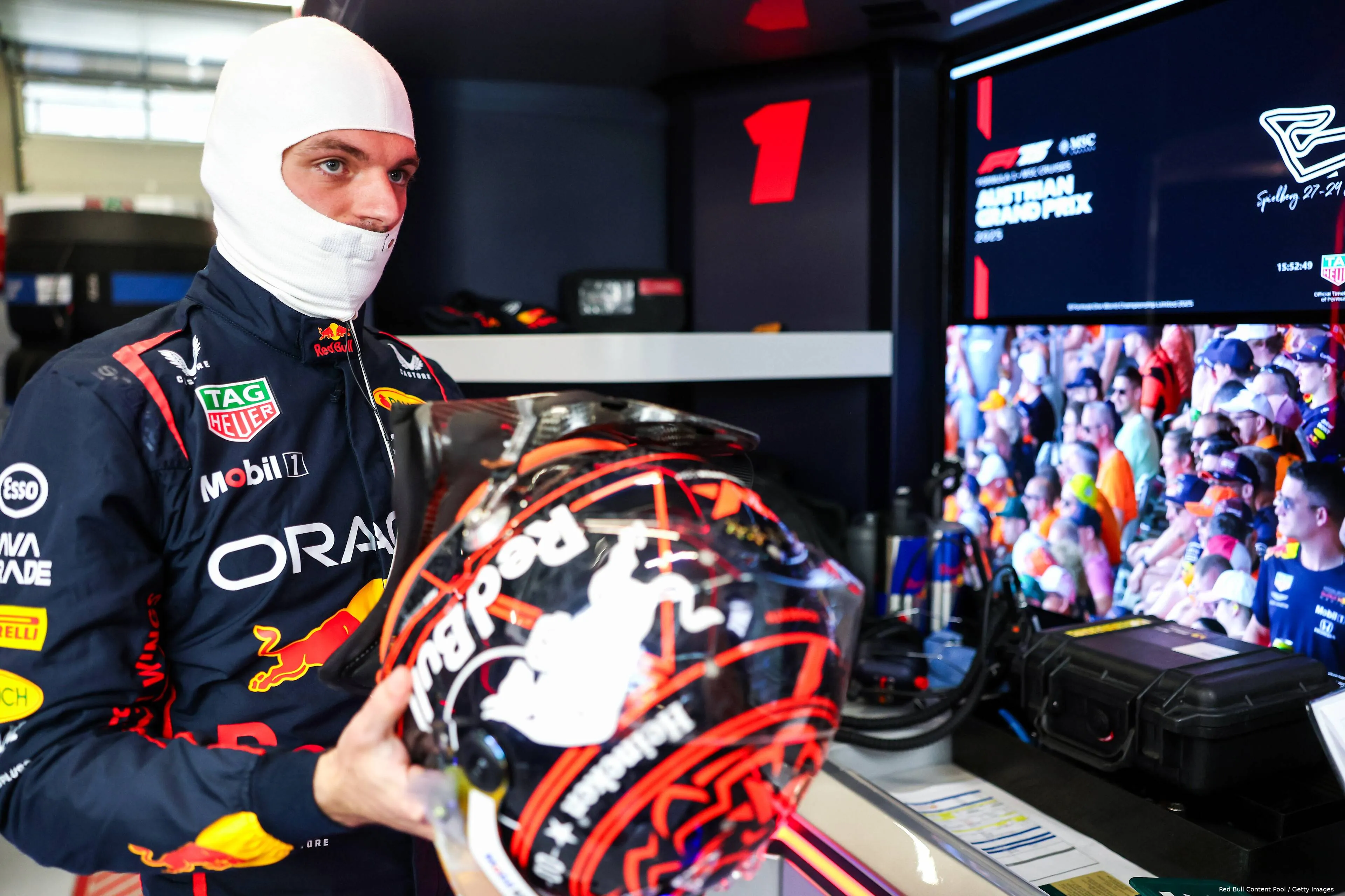 max verstappen helm red bull racing oostenrijk 1