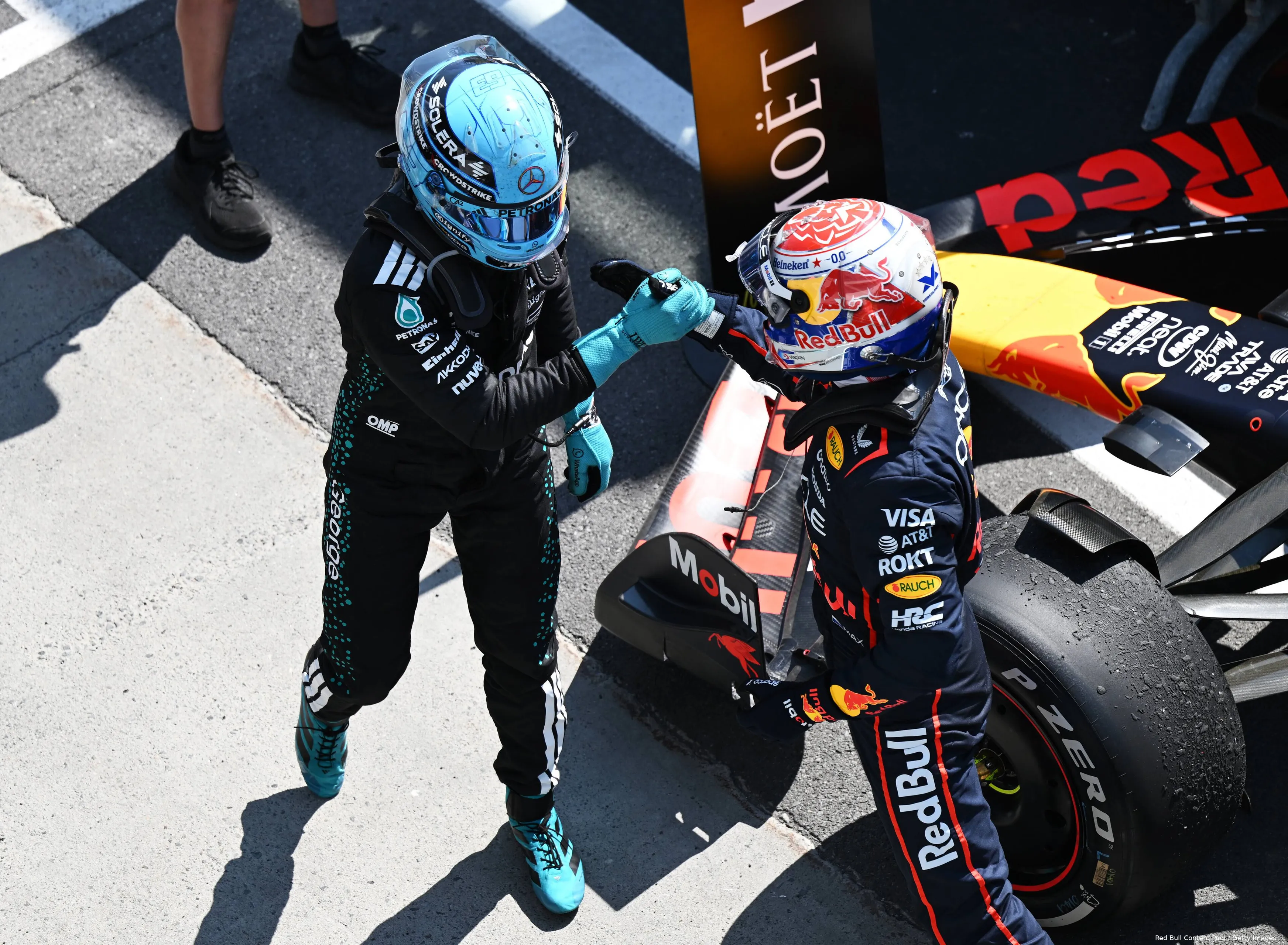 verstappen russell zondag canada 19