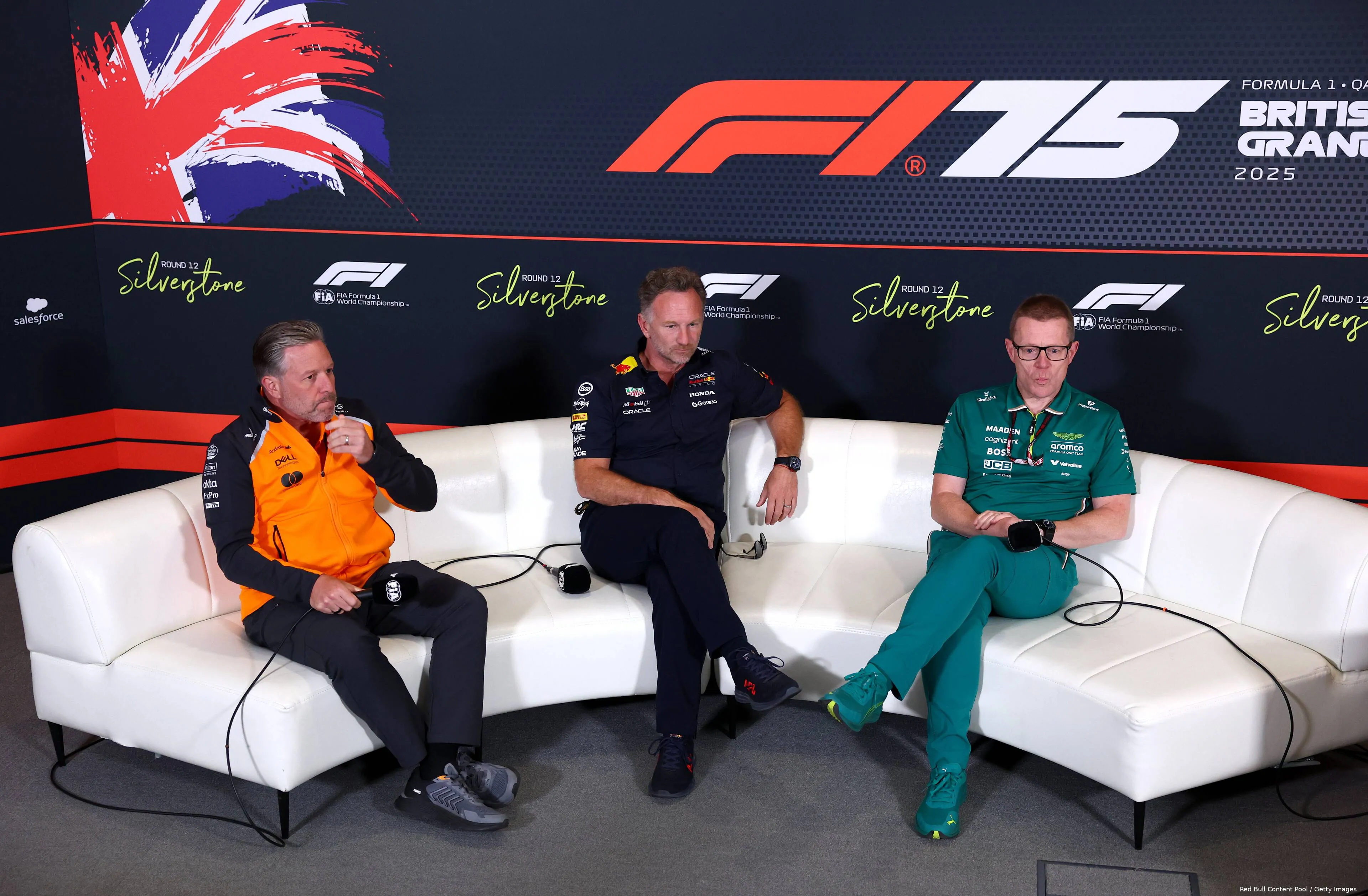 christian horner red bull silverstone 2025 1 zak brown andy cowell aston martin mclaren 1