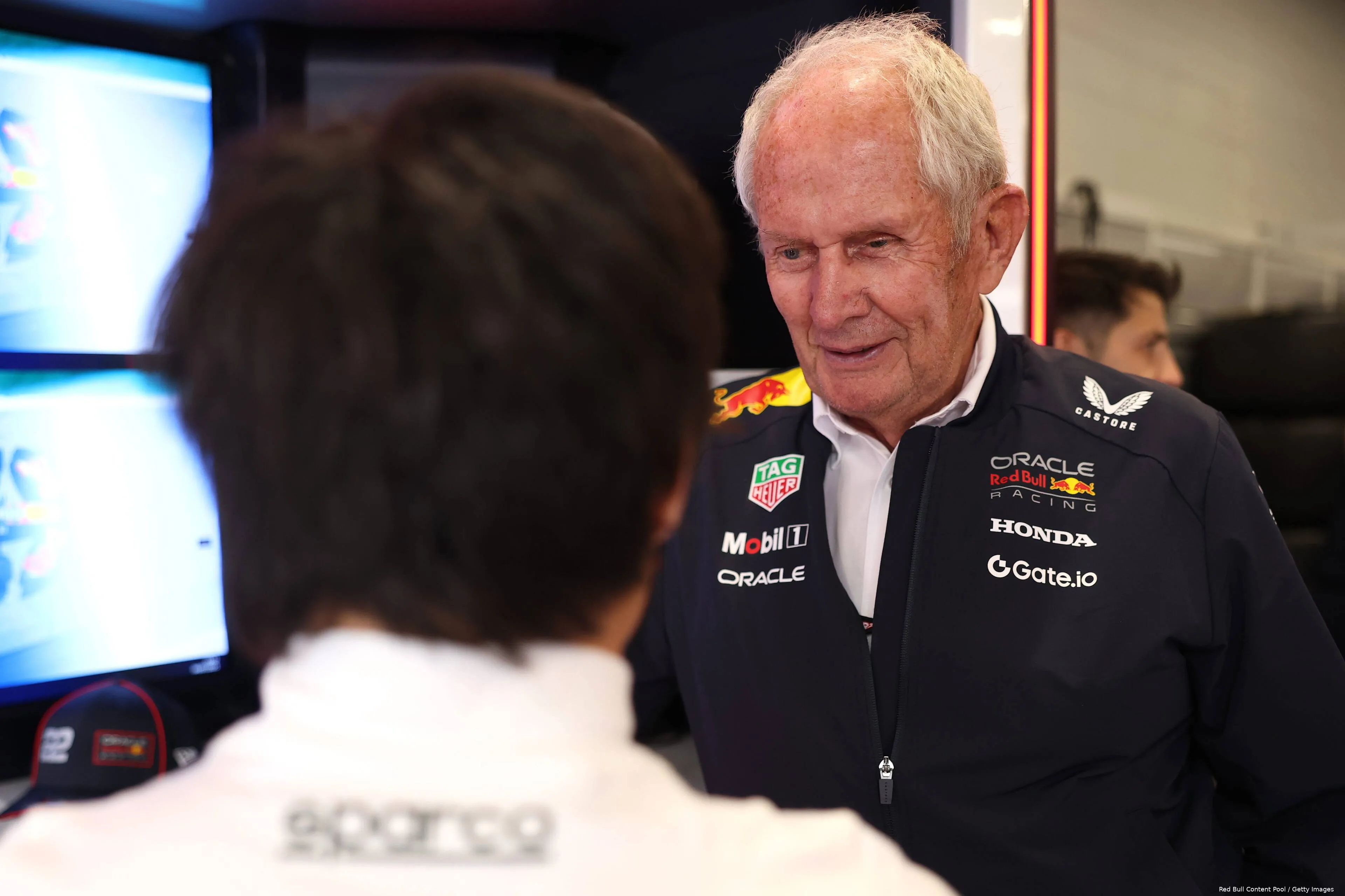 helmut marko yuki tsunoda red bull racing 2025 groot brittannie silverstone vrijdag