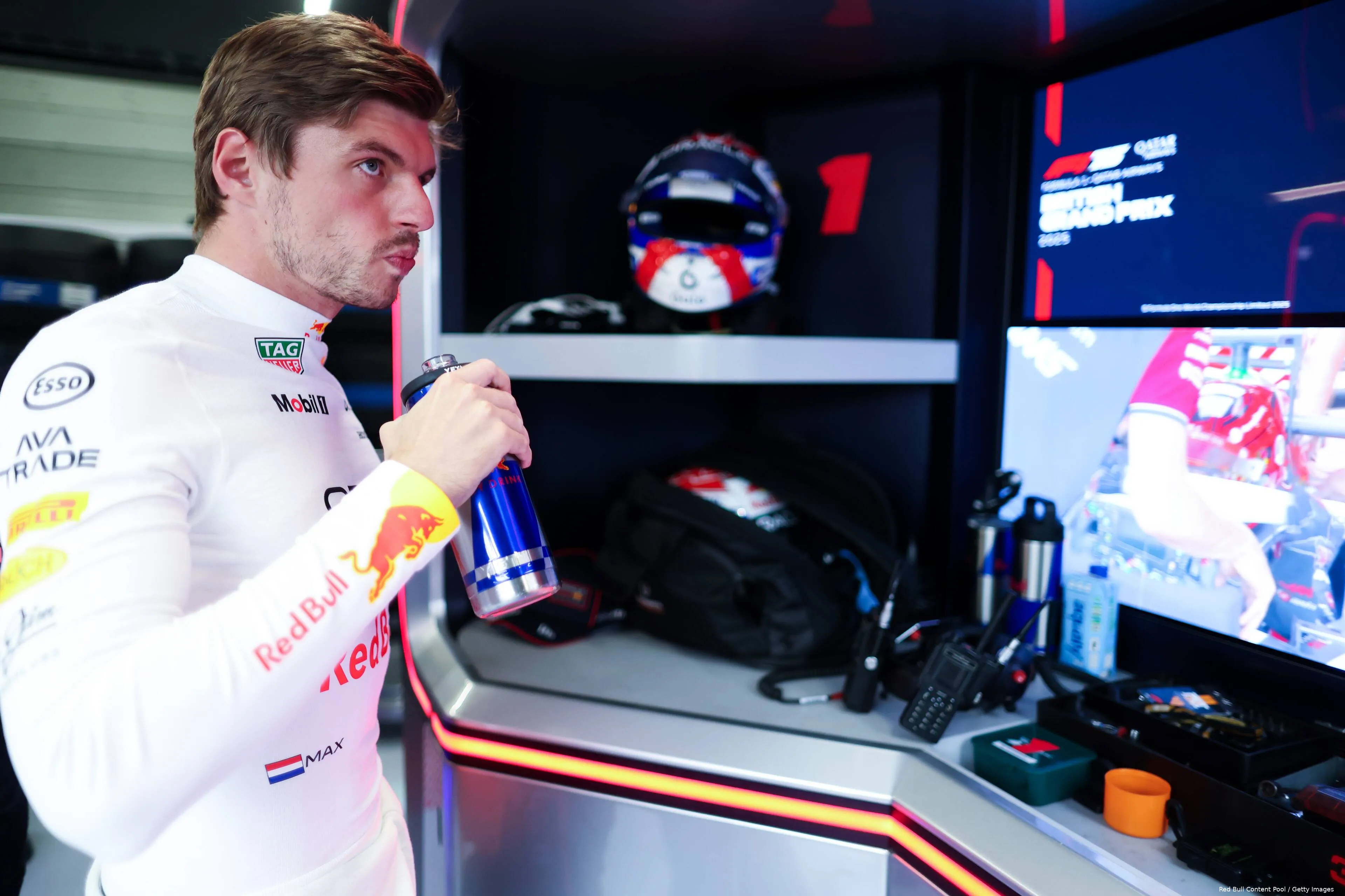 max verstappen red bull racing 2025 silverstone groot brittannie zaterdag kwalificatie 2