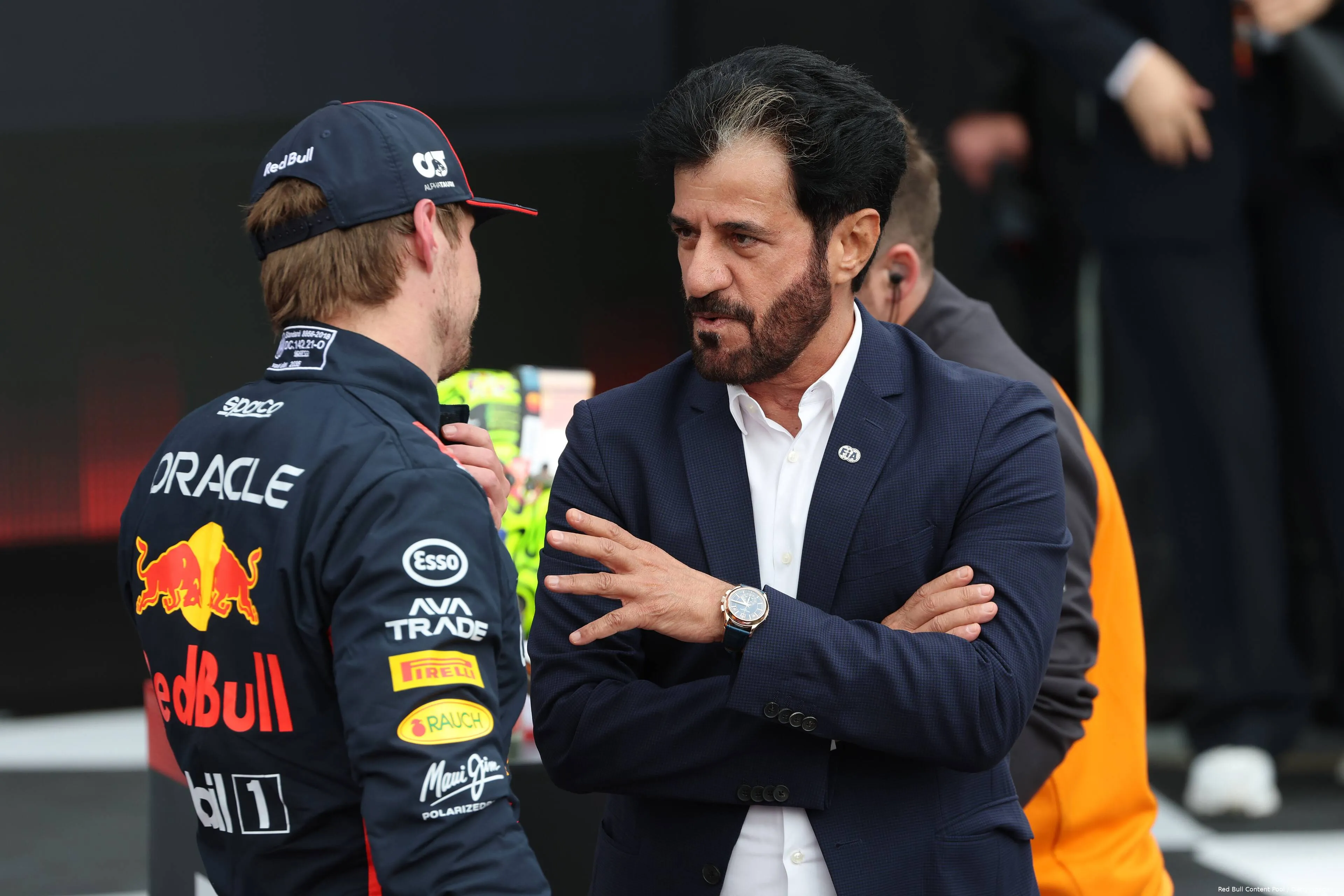 max verstappen red bull racing mohammed ben sulayem fia silverstone groot brittannie 2025