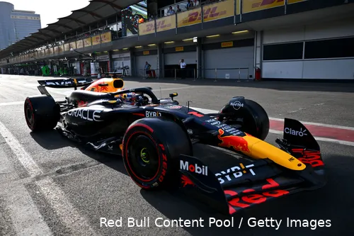 <i>Verstappen zal in Austin voorzien worden van een nieuwe vloer met aangepaste vloerranden.</i>