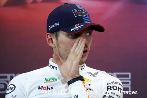 max verstappen singapore persconferentie 1 scheldwoord