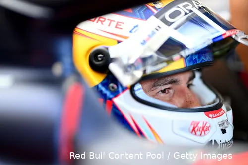 Pérez in Azerbeidzjan.