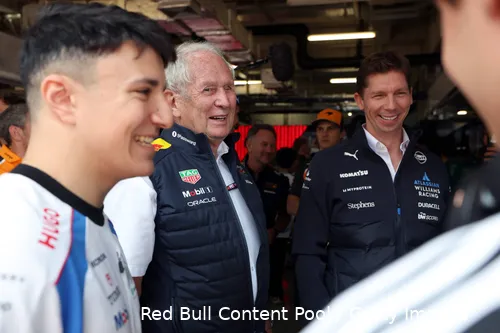 isack hadjar helmut marko james vowles