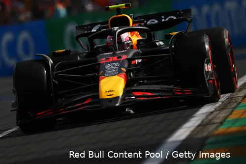 liam lawson red bull australie vrijdag 2025