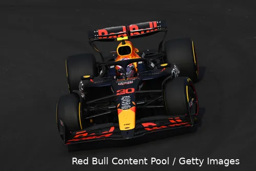 liam lawson red bull racing china rb21 zondag 1