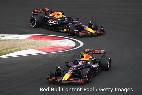 max verstappen red bull racing china rb21 zondag 1 liam lawson