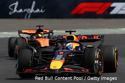 max verstappen red bull racing rb21 china 1 oscar piastri 12