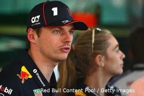 max verstappen zuur red bull china