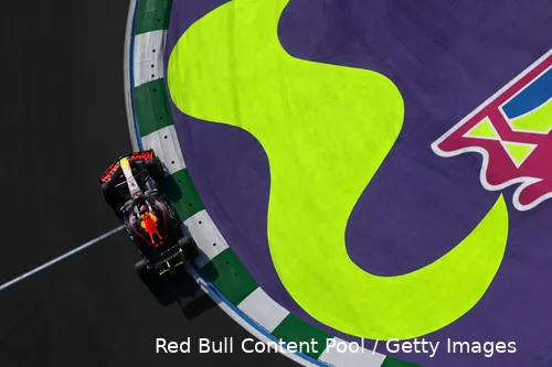 <i>Max Verstappen in Jeddah.</i>