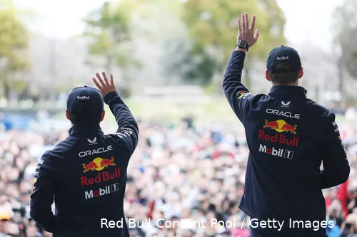 yuki tsunoda max verstappen red bull honda japan showrun