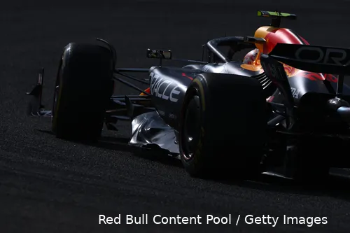 <i>Tsunoda had een rommelige tweede training.</i>