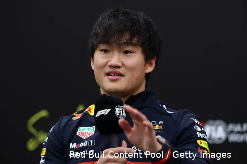 yuki tsunoda red bull racing 2025 japan donderdag 1