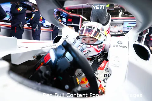 Tsunoda rijdt zijn eerste race voor Red Bull op zijn thuiscircuit.