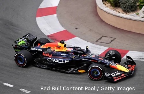max verstappen red bull racing 2025 monaco vrijdag training 1