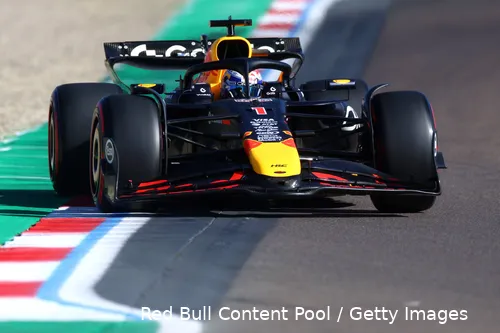 max verstappen red bull racing emilia romagna vrijdag training 2025 1