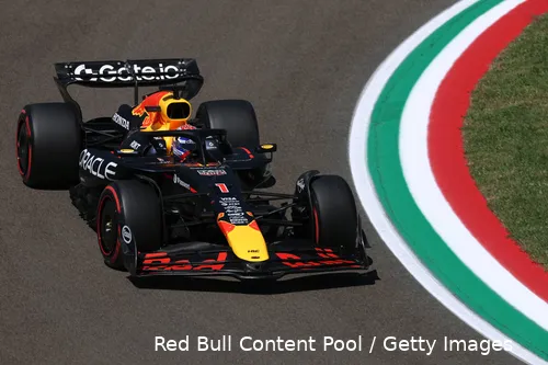 max verstappen red bull racing imola vrijdag vt1 9