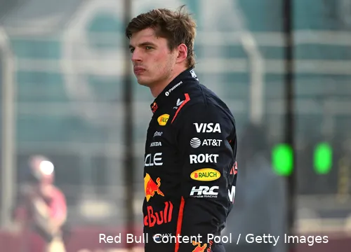 <i>Verstappen pakte </i>pole<i>&nbsp;in Miami.</i>
