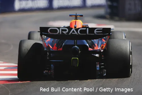 max verstappen red bull racing rb21 monaco 2025 race zondag 1