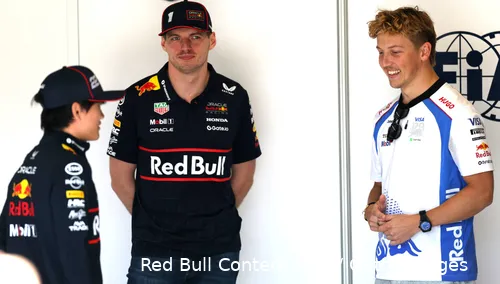 max verstappen yuki tsunoda red bull racing liam lawson racing bulls 2025 emilia romagna zondag