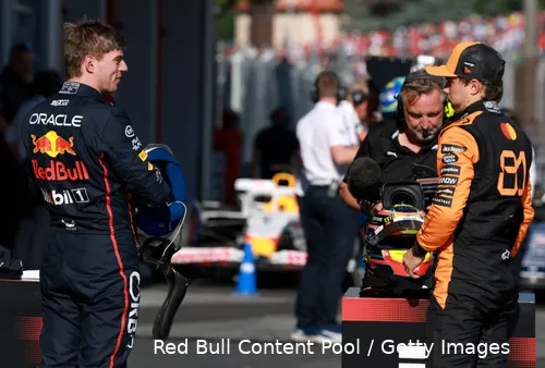 verstappen piastri emiliaromagna zaterdag 2025