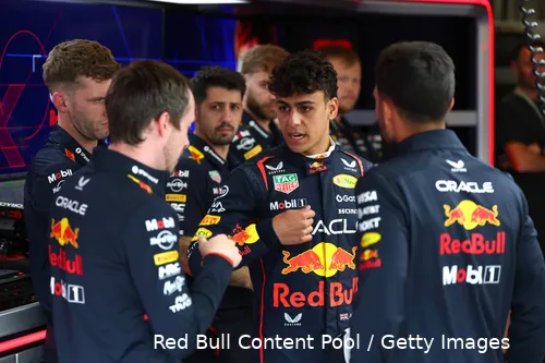 arvid lindblad silverstone red bull racing 114