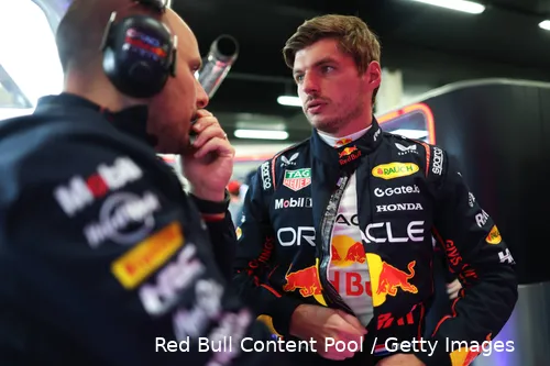max verstappen gianpiero lambiase red bull racing 2025 silverstone groot brittannie zaterdag kwalificatie