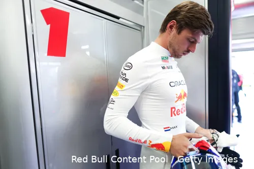 max verstappen red bull racing 2025 silverstone groot brittannie zaterdag kwalificatie