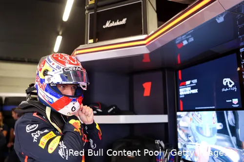 max verstappen silverstone vrijdag 1 helm4