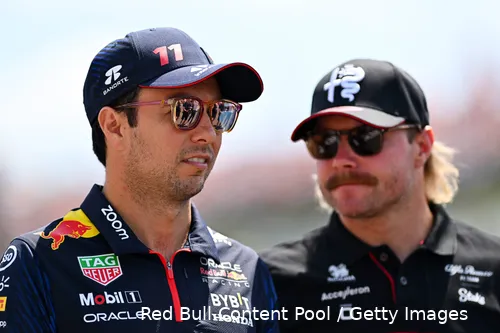 valtteri bottas sergio perez 12