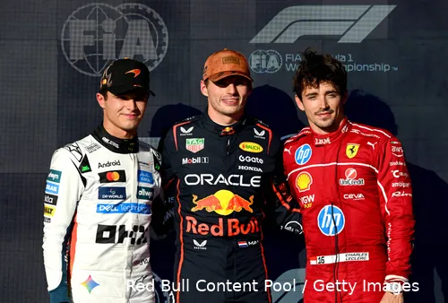 lando-norris-max-verstappen-charles-leclerc-mclaren-red-bull-ferrari-austin-zaterdag