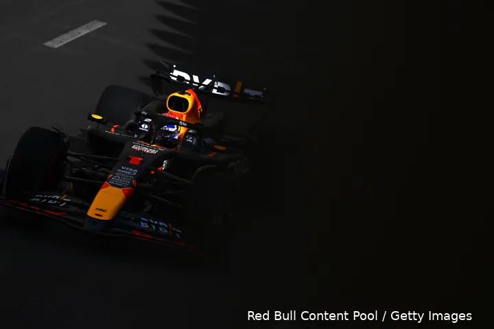 <i>Verstappen staat volgens Windsor dit weekend nog een beetje in de schaduw van Pérez.</i>