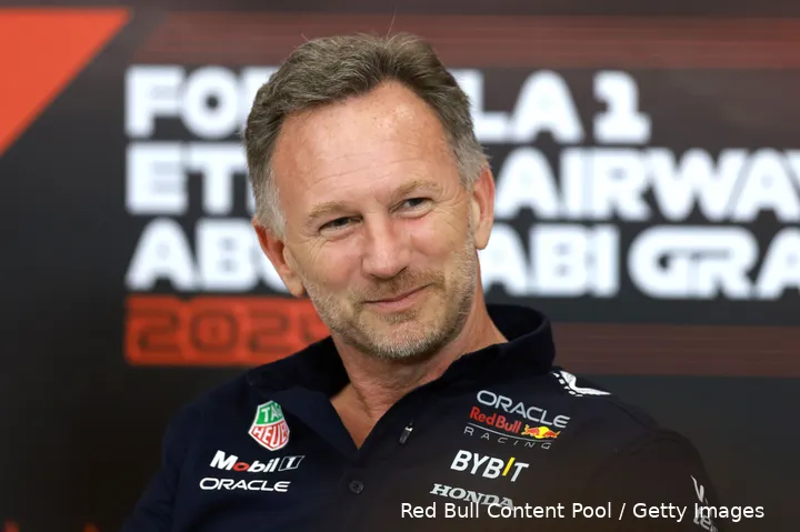 christrian horner red bull racing abu dhabi vrijdag