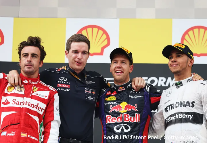 michael manning lewis hamilton sebastian vettel fernando alonso
