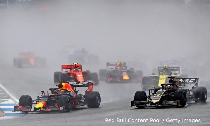 duitsland 2019 regen max verstappen romain grosjean 12