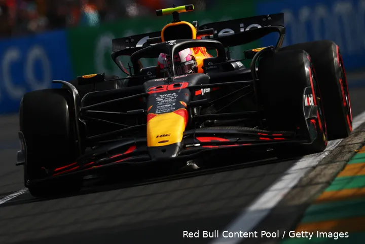 liam lawson red bull australie vrijdag 2025