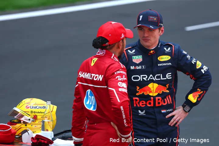 max verstappen lewis hamilton china 2025 ferrari red bull 123