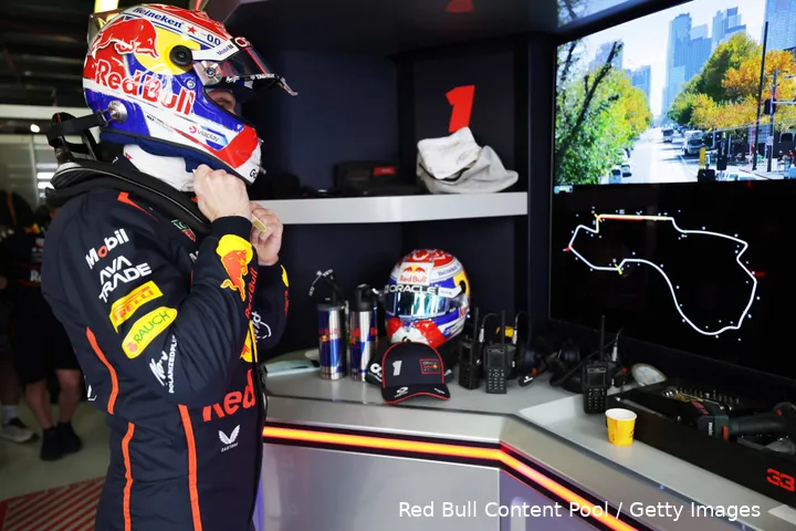 max verstappen red bull 2025 australie vrijdag