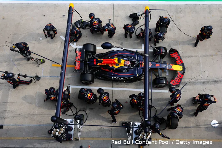 <i>Mogelijk staan er weer pitstoptrainingen te wachten op de monteurs van Red Bull Racing.&nbsp;</i>