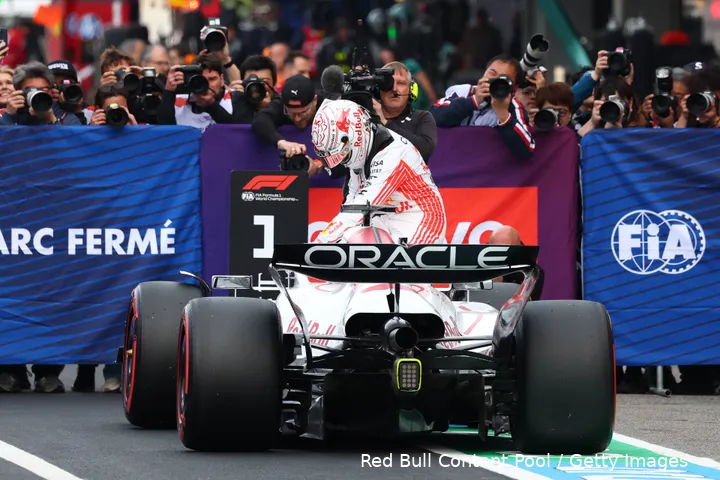 Verstappen pakte zijn 41ste poleposition op Suzuka.