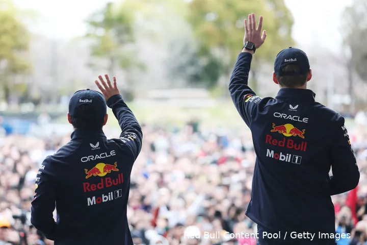 yuki tsunoda max verstappen red bull honda japan showrun