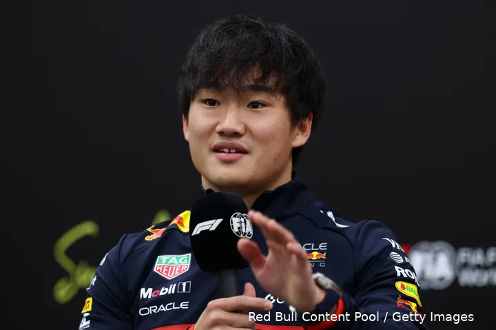 yuki tsunoda red bull racing 2025 japan donderdag 1