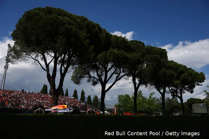 <i>Red Bull verraste in de race.</i>